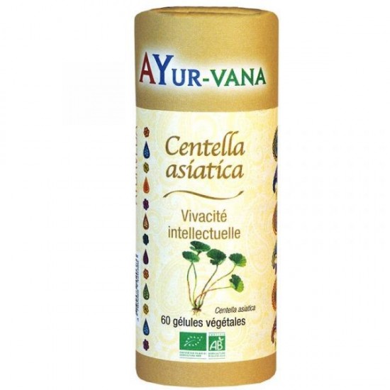 CENTELLA ASIATICA Bio 60 gél. - Mémoire & Qualité de Peau - Ayur-Vana