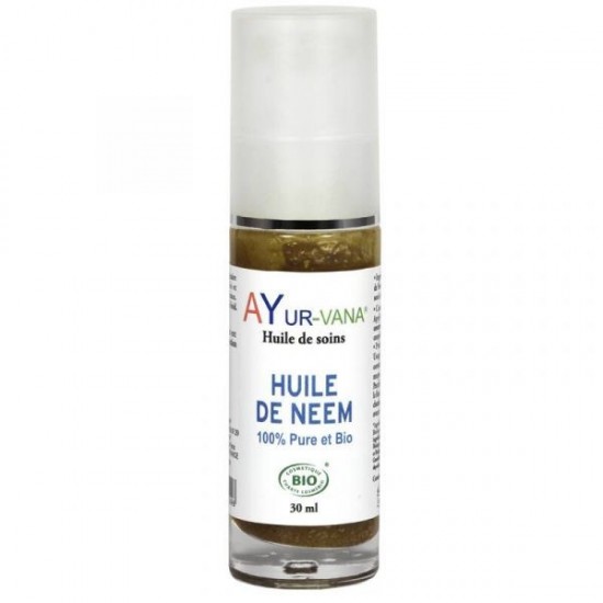 HUILE DE NEEM Bio 30 ml - Purifiante & Anti-imperfections - Ayur-Vana