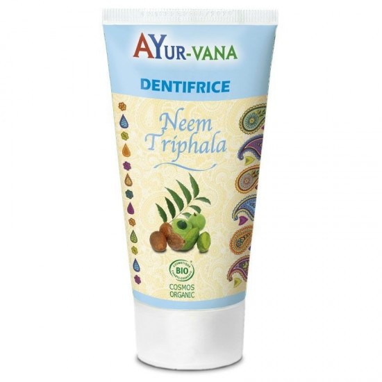 DENTIFRICE Neem et Triphala 75 ml - Protection Gencives - Ayur-Vana