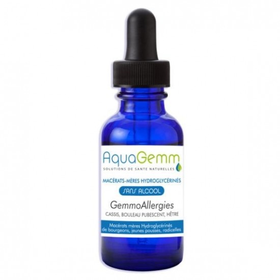 GEMMO ALLERGIES AQUAGEMM - Complexe Allergies et Respiration - Biogemm
