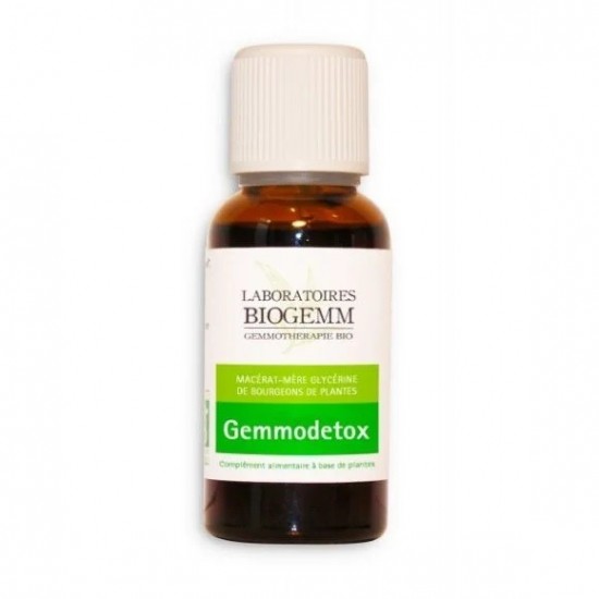 GEMMODETOX - Détox et élimination - Bourgeons - Biogemm