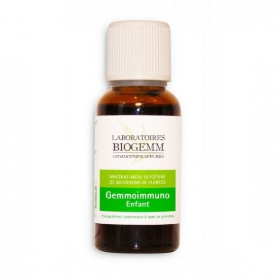 GEMMOIMMUNO ENFANT - Immunité et Croissance - Bourgeons - Biogemm