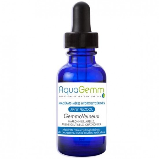 GEMMO VEINEUX AQUAGEMM - Jambes Légères, Confort Circulatoire - Biogemm