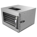 Deshydrateur 6 grilles fruits, légumes, Inox - AirBlock- Airblock