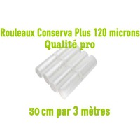 4 rouleaux de 3m de sachets gauffré larg 30cm - Airblock