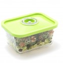 Status - Boite sous vide en verre 3 litres.- Airblock