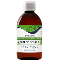 BAIN DE BOUCHE -Menthe, Argent colloïdal, zinc - Catalyons