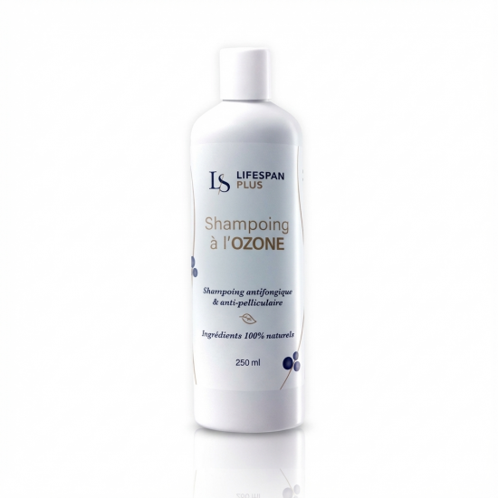 SHAMPOOING À L'OZONE Oxygène Actif & Pureté Cuir Chevelu - Lifespan+