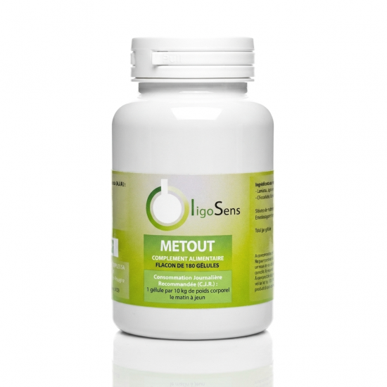 MetOUT 180 - Chélation Métaux Lourds et Détox - Effiplex Dr Schmitz