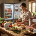 Lot Fresko : Boîtes sous vide 2 boîtes 0.5 0.9L et 1 pompe - AirBlock