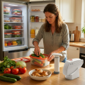 lot de 3 Boîtes sous vide 0,9L Fresko couv. verre trempé - AirBlock