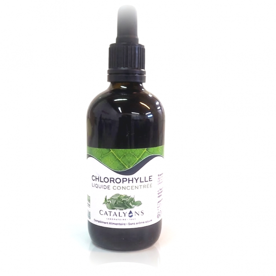 CHLOROPHYLLE 100ml - Système Digestif et Détox - Catalyons