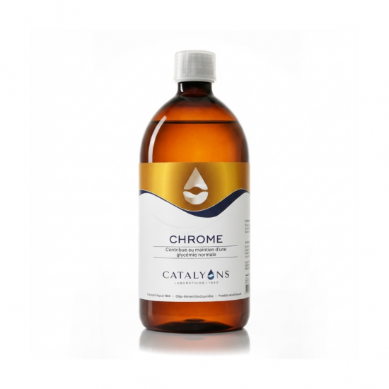 CHROME 500ml - Régulation de la Glycémie et Métabolisme - Catalyons