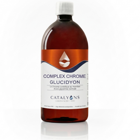 COMPLEXE CHROME (ex Glucidyon) 1L - Glycémie et Insuline - Catalyons