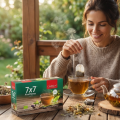 AlcaPlantes 7x7 - Tisane bio aux 49 plantes - 100 sachets - Jentschura