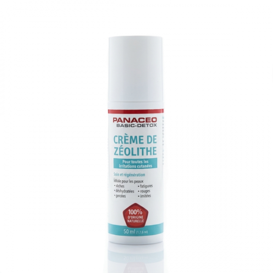 CRÈME DE ZEOLITHE - Régénération et Soin Cutané - 50 ml - Panaceo