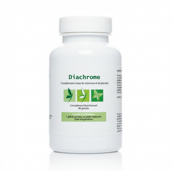 DIACHROME - 90 gél. - Équilibre Glycémique - Effiplex Dr Schmitz