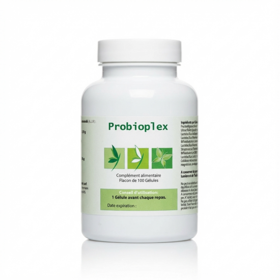 PROBIOPLEX 100 gélules - Flore Intestinale et Microbiote - Effiplex