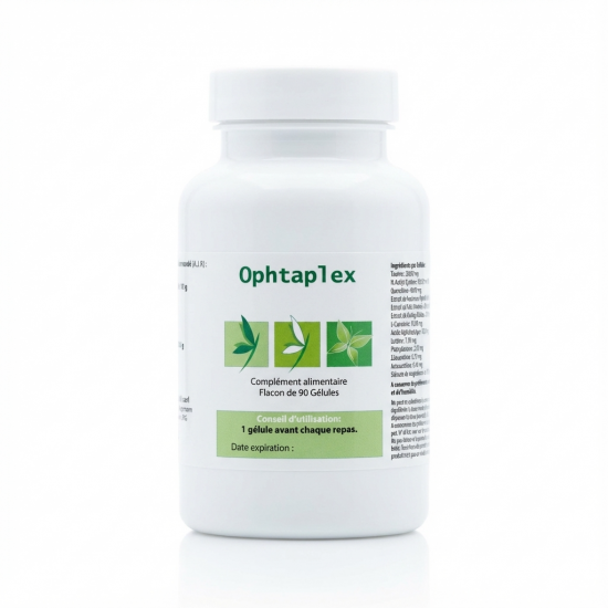 OPHTAPLEX 90 gélules - Vision et Confort de l'Oeil - Effiplex Dr. Schmitz