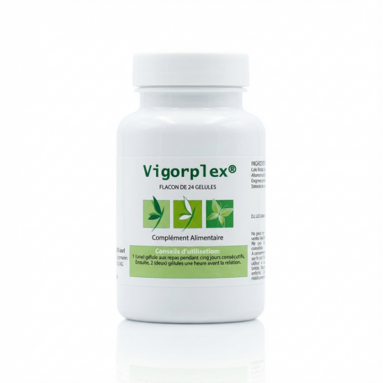 VIGORPLEX 24 gélules - Vitalité Masculine - Effiplex Dr. Schmitz