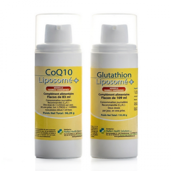 Pack Antioxydant - Glutathion + CoQ10 - Perfect Health Soutions