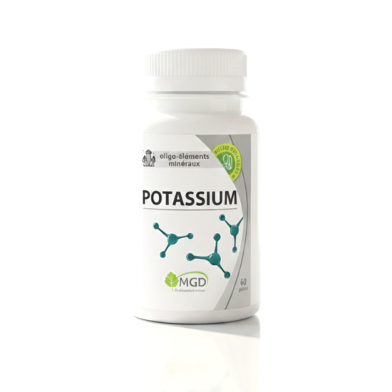 POTASSIUM - 60 gél. - Nervosité - MGD Nature