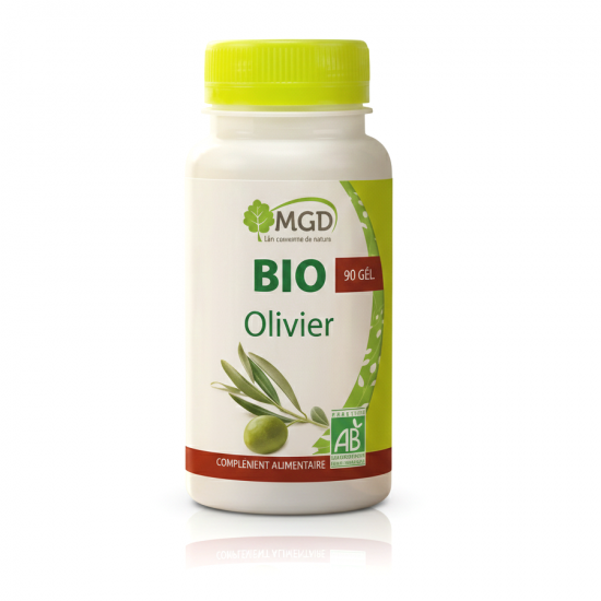 OLIVIER BIO - 90 gél. - équilibre cardiovasculaire - MGD Nature