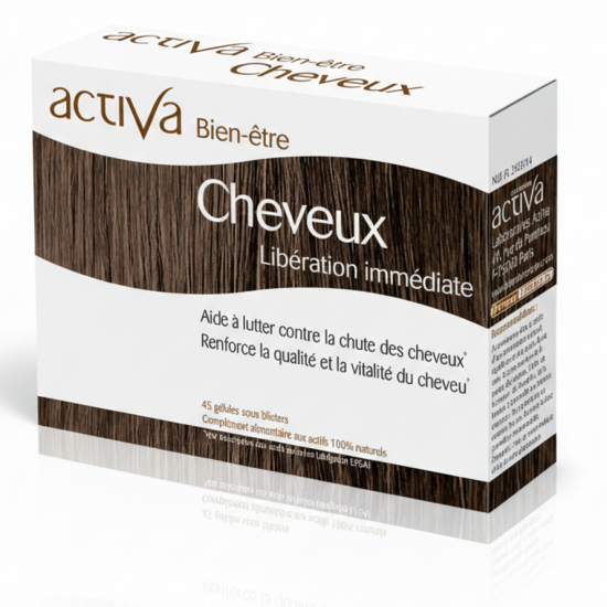 BIEN-ÊTRE CHEVEUX - 30 gél. - Force et Croissance Capillaire - ACTIVA