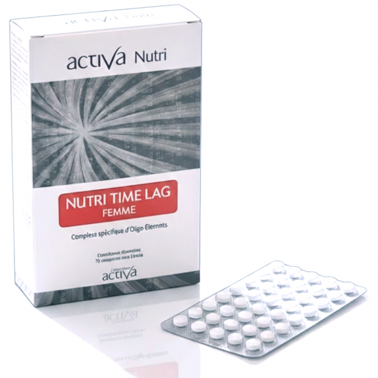 NUTRI TIME LAG FEMME - Équilibre Rythmes Biologiques - Activa