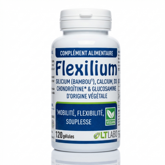 FLEXILIUM VEGAN - 120 gél. - Articulations et Capital Osseux - LT Labo