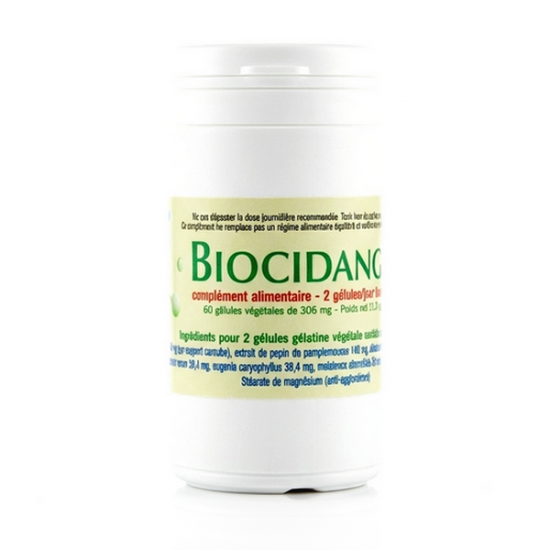 BIOCIDANCE 60 gél. - Défenses et foie - JADE RECHERCHE