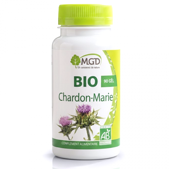 CHARDON-MARIE Bio 90 gél. - Protection Foie et Détox - MGD Nature