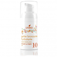 GELÉE BRONZANTE SPF 10 - 30 ml - Éclat & Hydratation - UVBIO
