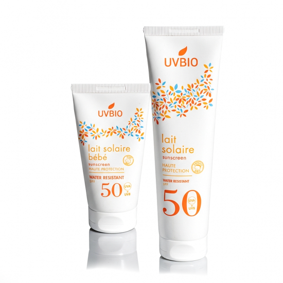 KIT FAMILY 50 - Pack Solaire Bébé et Adulte - UVBIO