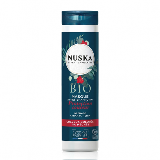 MASQUE CHEVEUX COLORÉS BIO - Éclat et Protection - NUSKA