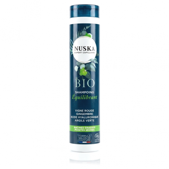 SHAMPOING racines grasses pointes sèches BIO - 230 m- Nuska