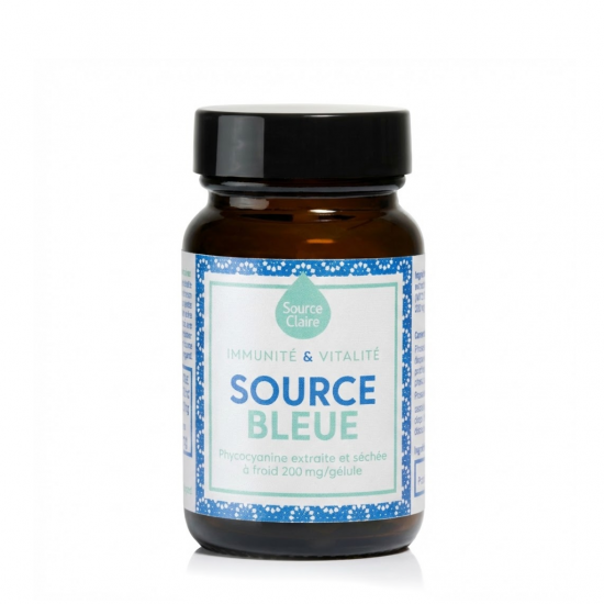 SOURCE BLEUE 30 gél - phycocyanine Source Claire - Michel Dogna