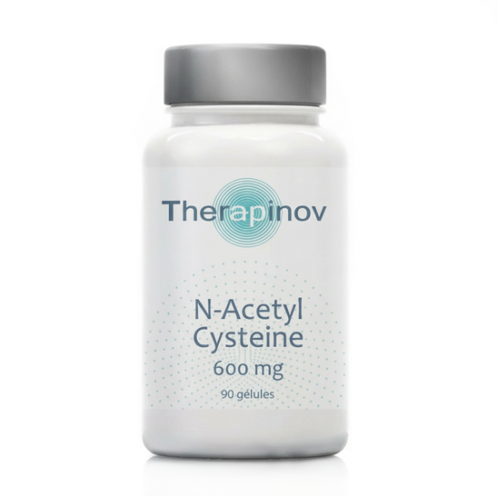 N-ACÉTYL CYSTEINE 600 mg - Respiration, Antioxydant - Therapinov