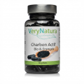 CHARBON VÉGÉTAL CHARBON VÉGÉTAL ACTIVÉ BIO - 60 Gélules - Digestion - VeryNaturaBIO - 60 Gélules - Digestion - Very Natura