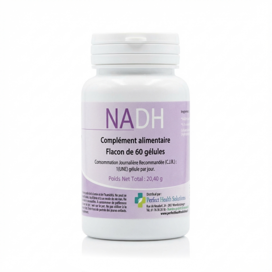 NADH - Énergie Cellulaire et Cognitif- Perfect Health Solutions