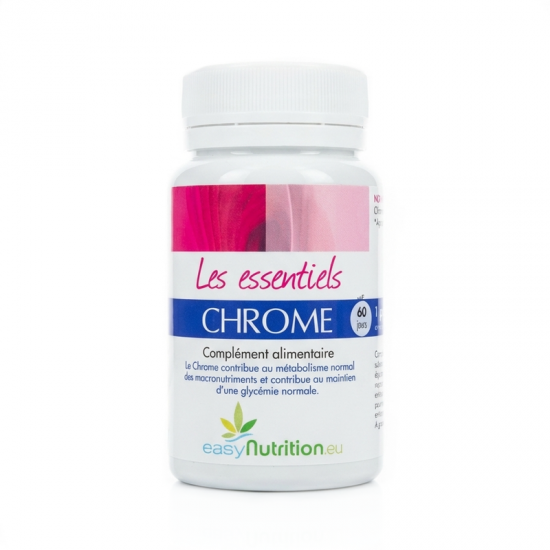 CHROME 60 gél - Métabolisme et Glycémie - EasyNutrition