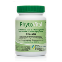 PHYTOVITAL - Énergie et Équilibre - 60 Gél. - Perfect Health Solutions