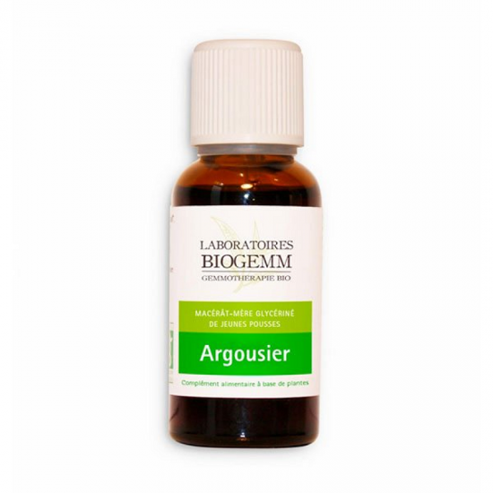 ARGOUSIER BIO - Macérât de Bourgeons Adaptogène et Vitalité - Biogemm