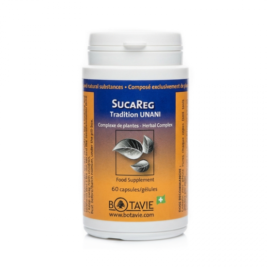 SUCAREG 60 - Soutien Métabolisme des Glucides - BOTAVIE