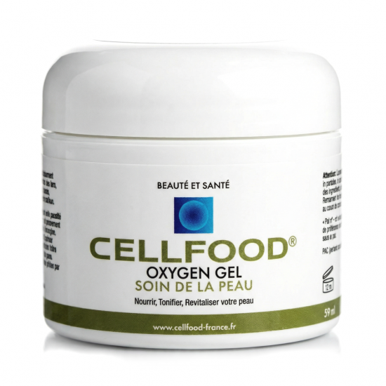 Oxygen Gel - Régénération Cutanée et Soin Oxygénant 50ml - CELLFOOD