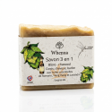 SAVON BIÈRE et RHASSOUL Shampoing & Barbe 110g - WHENUA