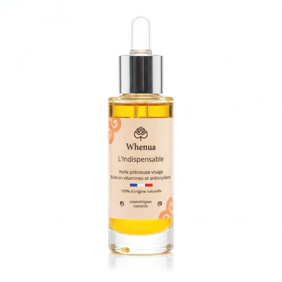 L'INDISPENSABLE Oléo-Sérum Visage Bio 30ml - WHENUA
