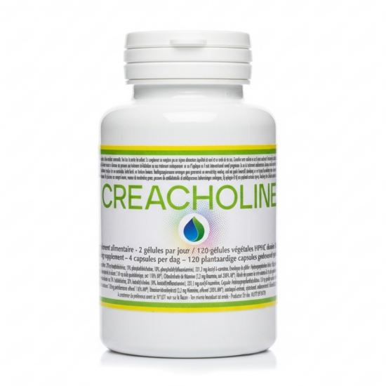CRÉACHOLINE - 120 gél. - Mémoire Fonctions Cognitives - Jade Recherche