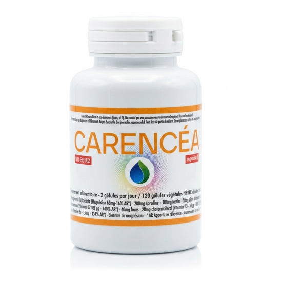 CARENCEA - 120 gélules - Équilibre Nutritionnel et Vitalité - Jade Recherche