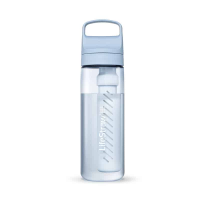LifeStraw GO Gourde Filtrante 650ml - Icelandic Blue 2 Étapes - LIFESTRAW